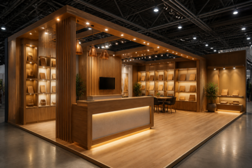 Ahşap Stand